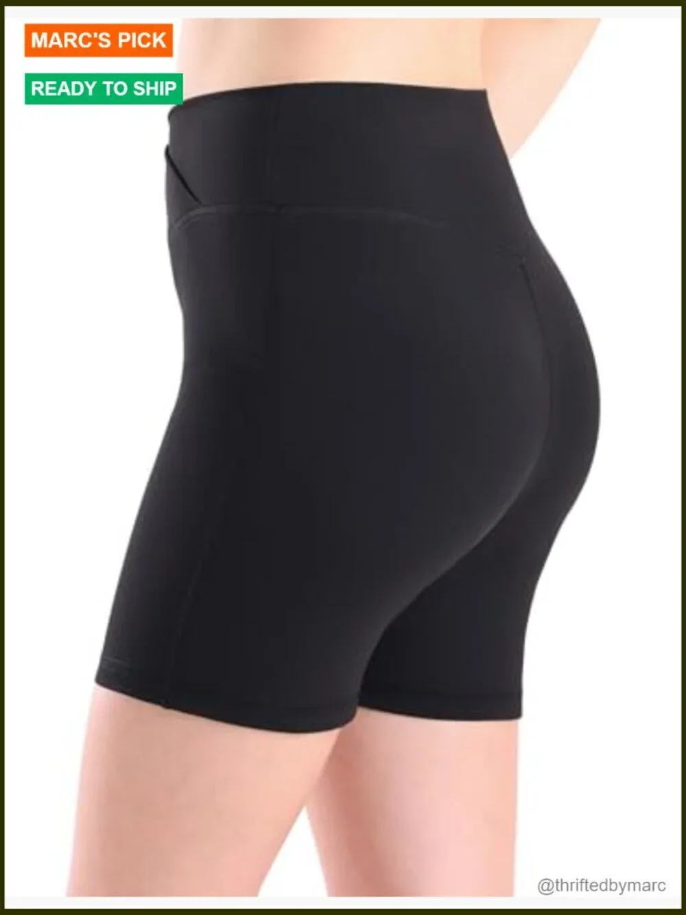 Girls Bike Shorts Cross Waist Active Athletic Volleyball Yoga Dance Running